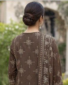 SAPPHIRE 3 PIECE-EMBROIDERED LAWN SUIT