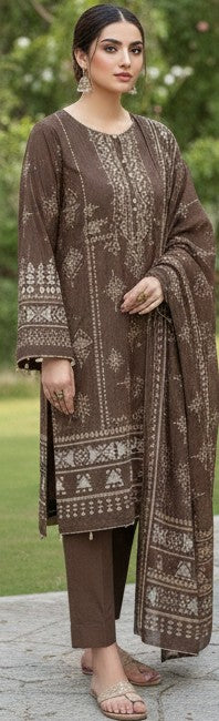 SAPPHIRE 3 PIECE-EMBROIDERED LAWN SUIT