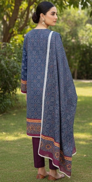 2 PIECE PRINTED LAWN SUIT