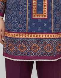 2 PIECE PRINTED LAWN SUIT