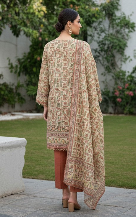 2 PIECE DIGITAL PRINTED LAWN SUIT