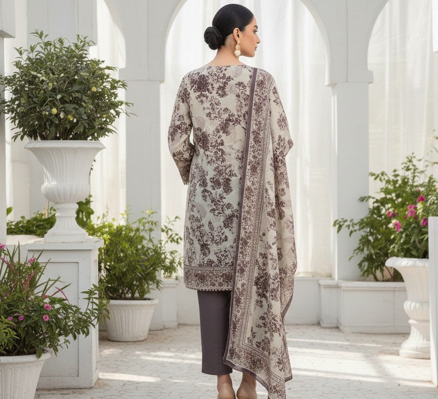 2 PIECE DIGITAL PRINTED LAWN SUIT