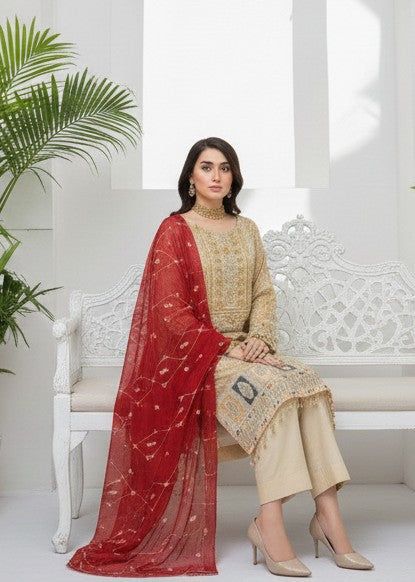 Ethnic Luxe – 3 Piece Heavy Embroidered Luxury Lawn Suit