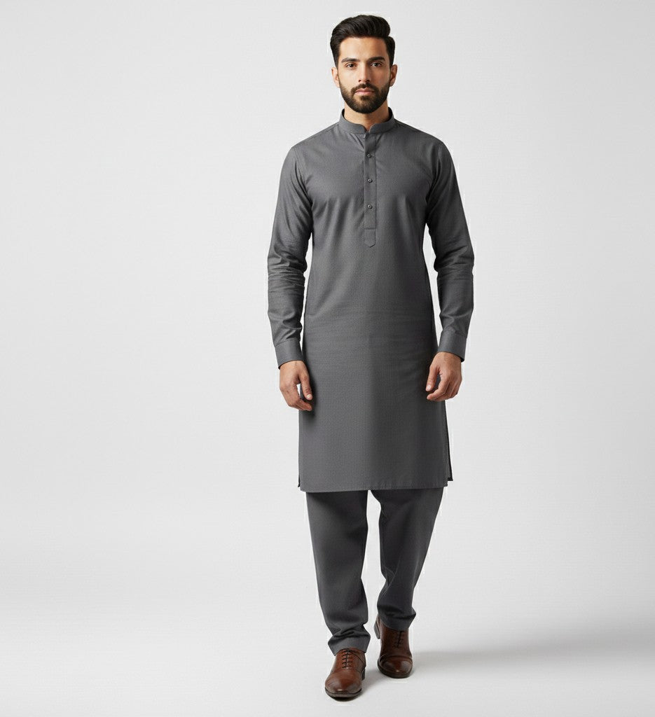 Sultan Premium Cotton Unstitched Suit for Men
