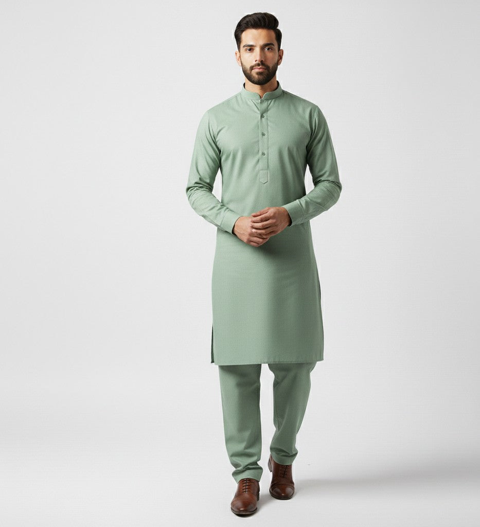 Sultan Premium Cotton Unstitched Suit for Men