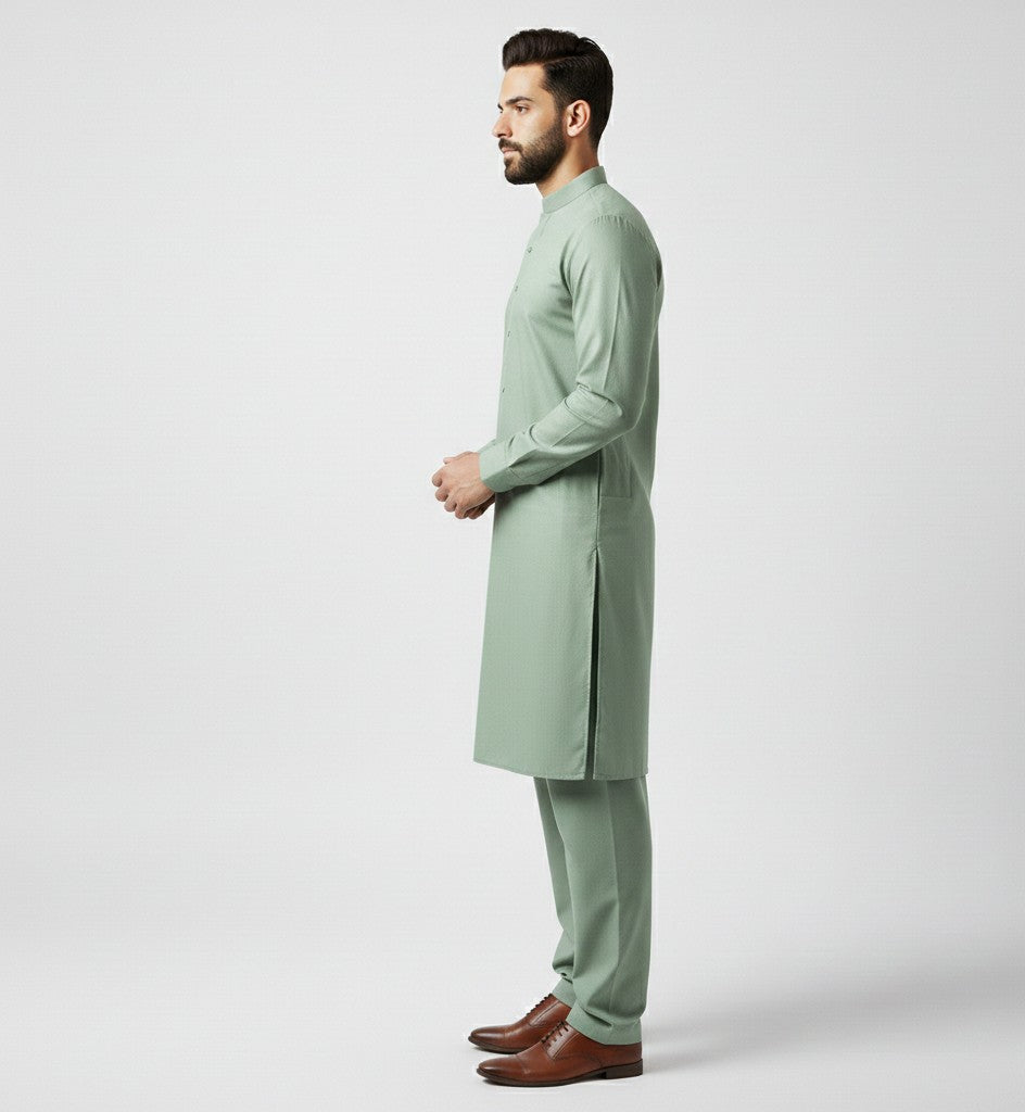 Sultan Premium Cotton Unstitched Suit for Men