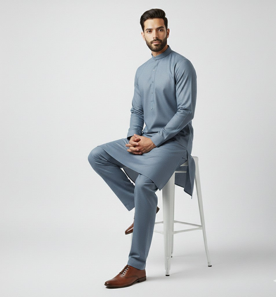 Sultan Premium Cotton Unstitched Suit for Men