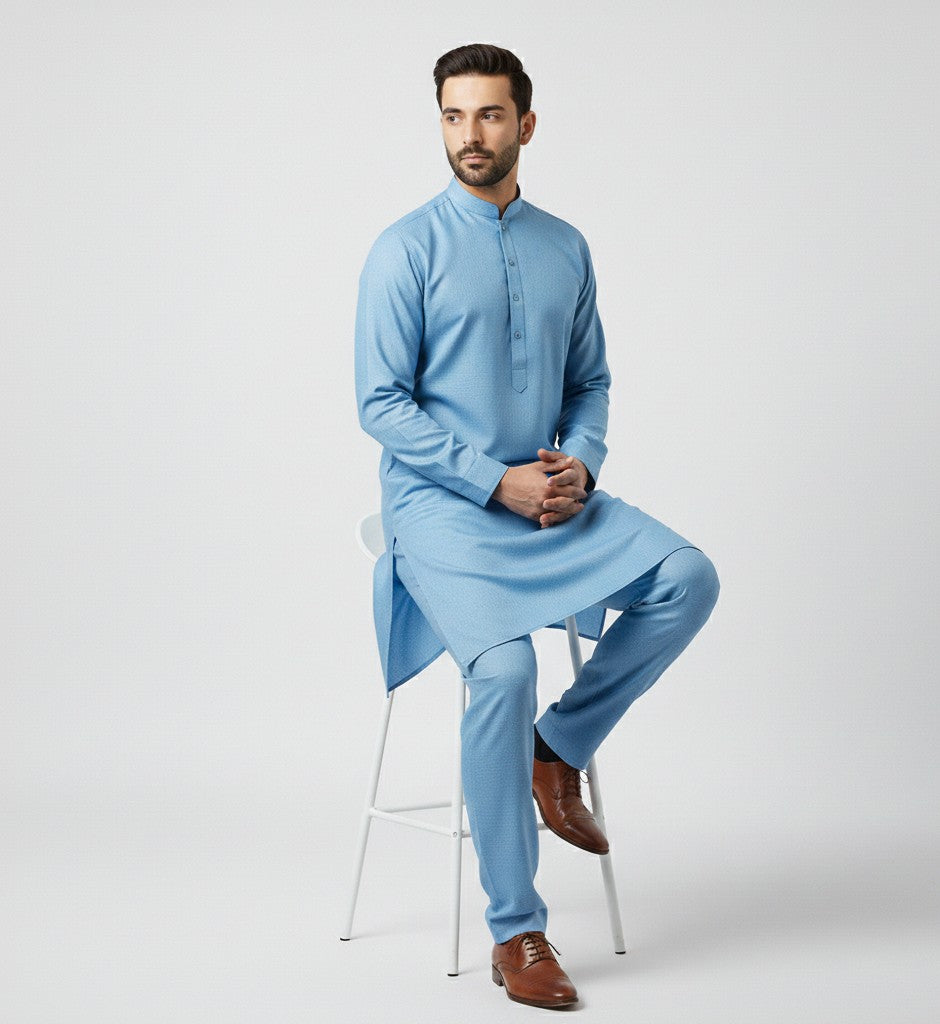 Sultan Premium Cotton Unstitched Suit for Men