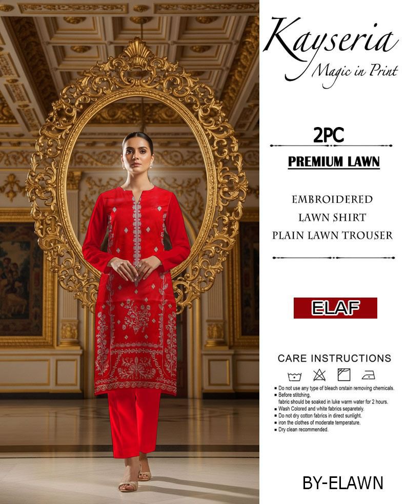 Kayseria LAWN 2-Piece Embroidered Premium Lawn Suit