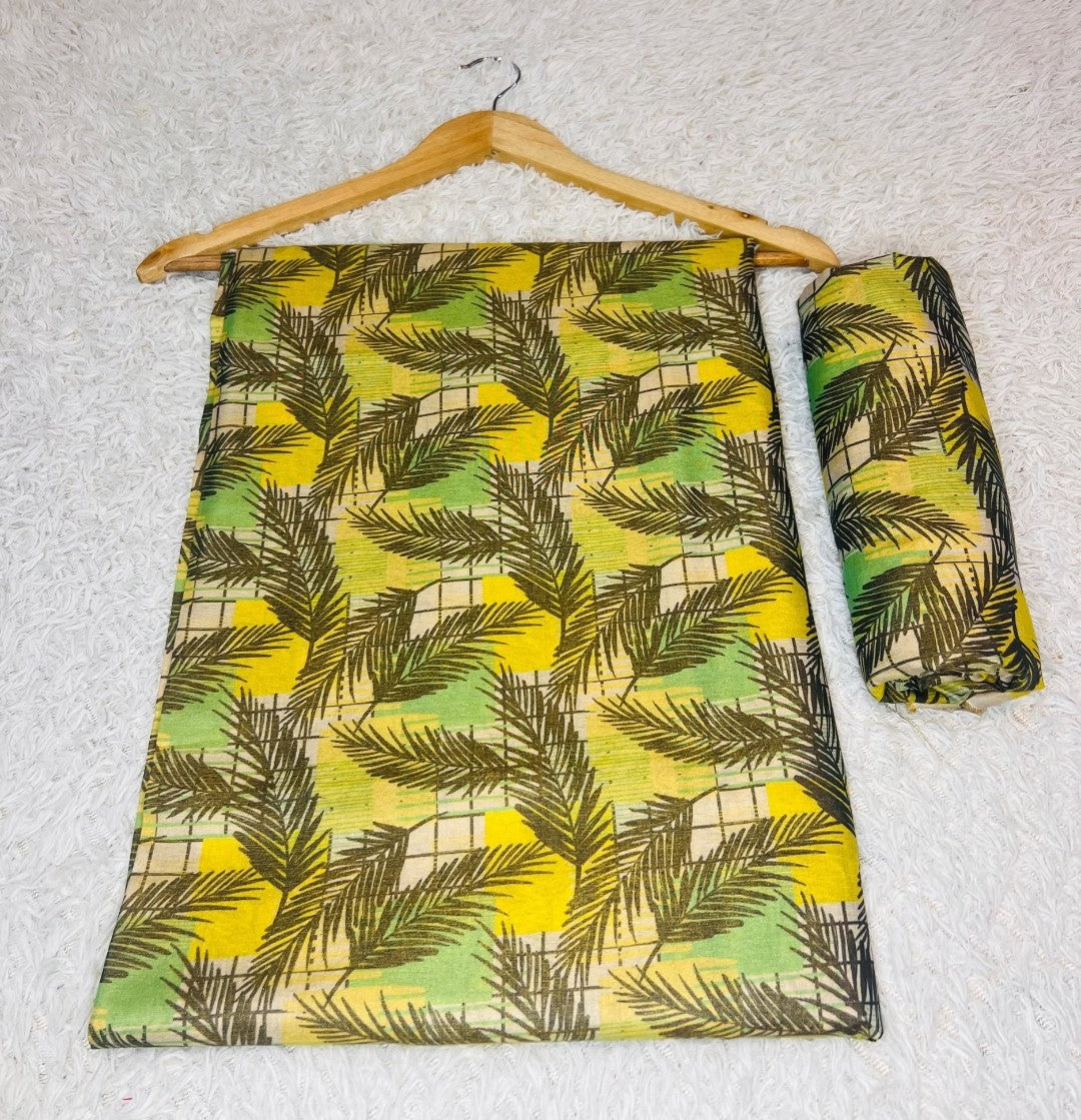 Chamki Printed Lawn 2Pcs Suit | Premium All-Over Printed Summer Lawn Shirt & Trouser | Lightweight Breathable Fabric