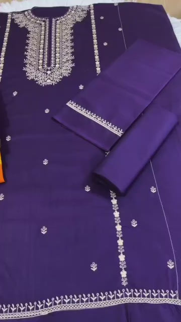 2PC Embrodery Lawn Collection 🌸 By AH Fabrics